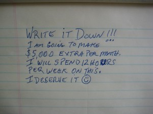 Write It Down